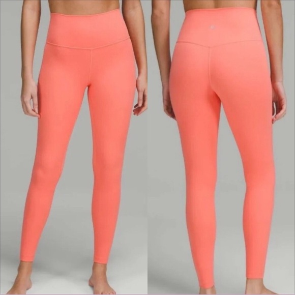 lululemon athletica Pants - Lululemon Align HR 28” Leggings In Raspberry Cream. NWT! Sz 10